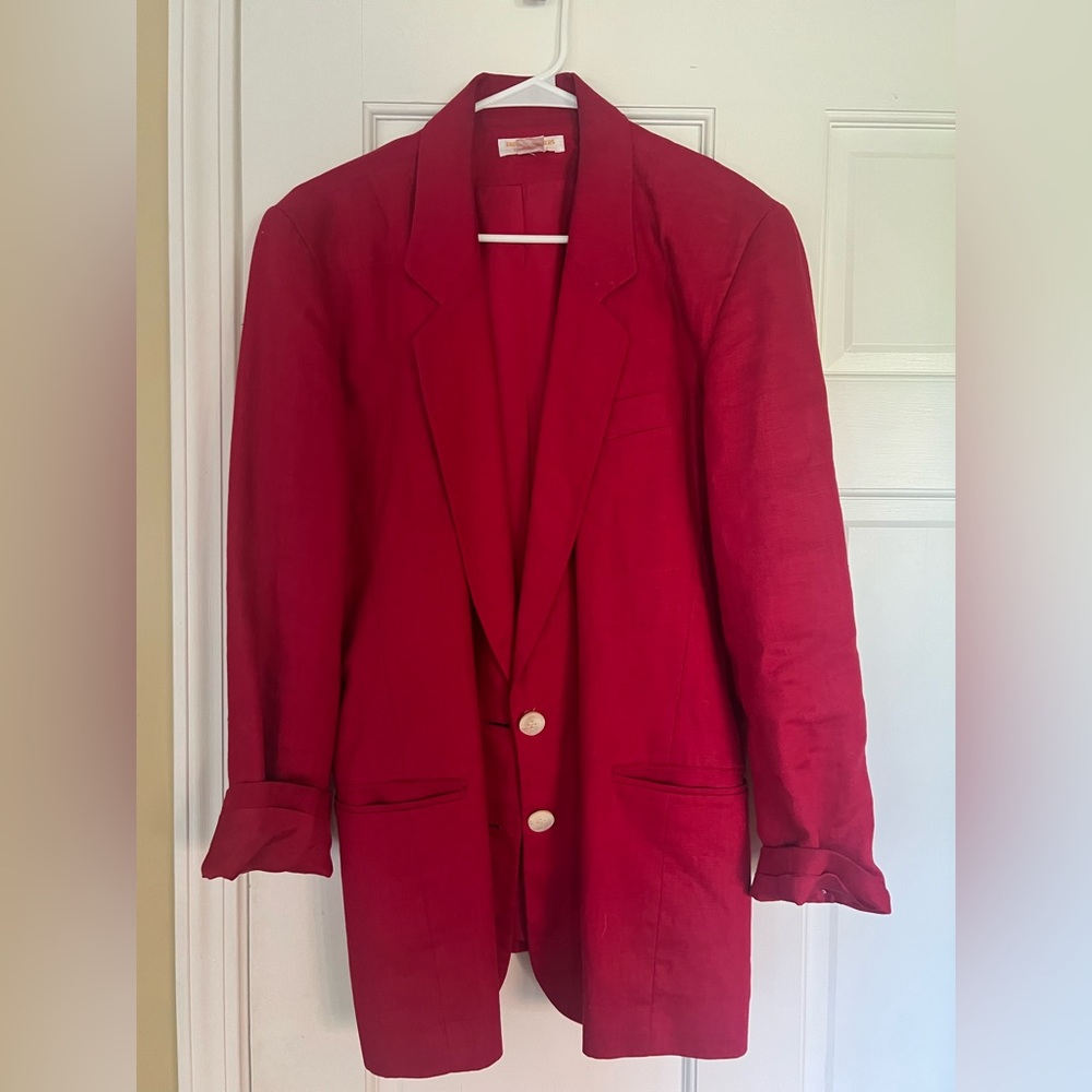 100% linen women’s blazer